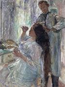 Lovis Corinth charlotte corinth at her dressing table oil on canvas
